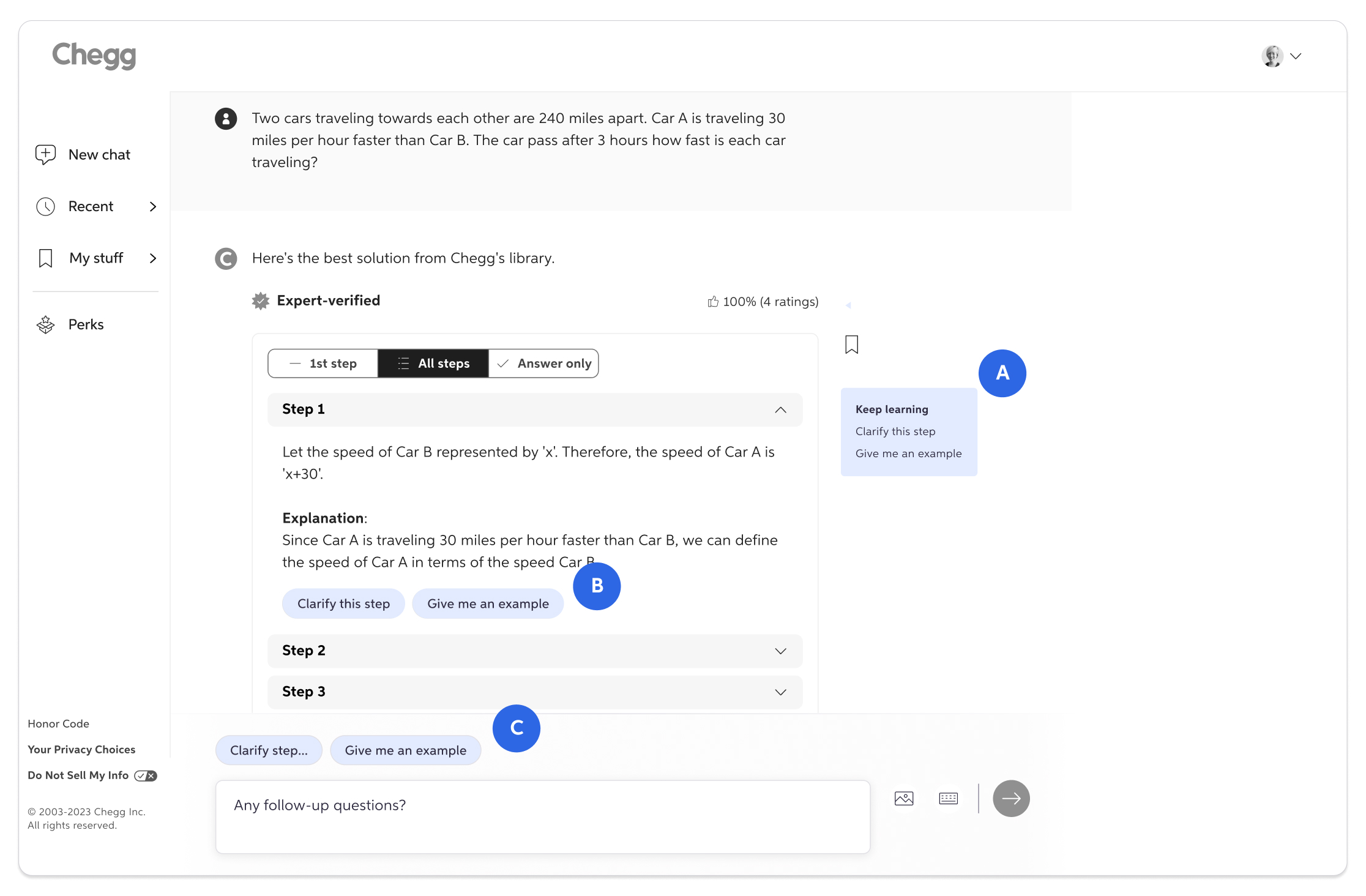 wireframes that shows different placements